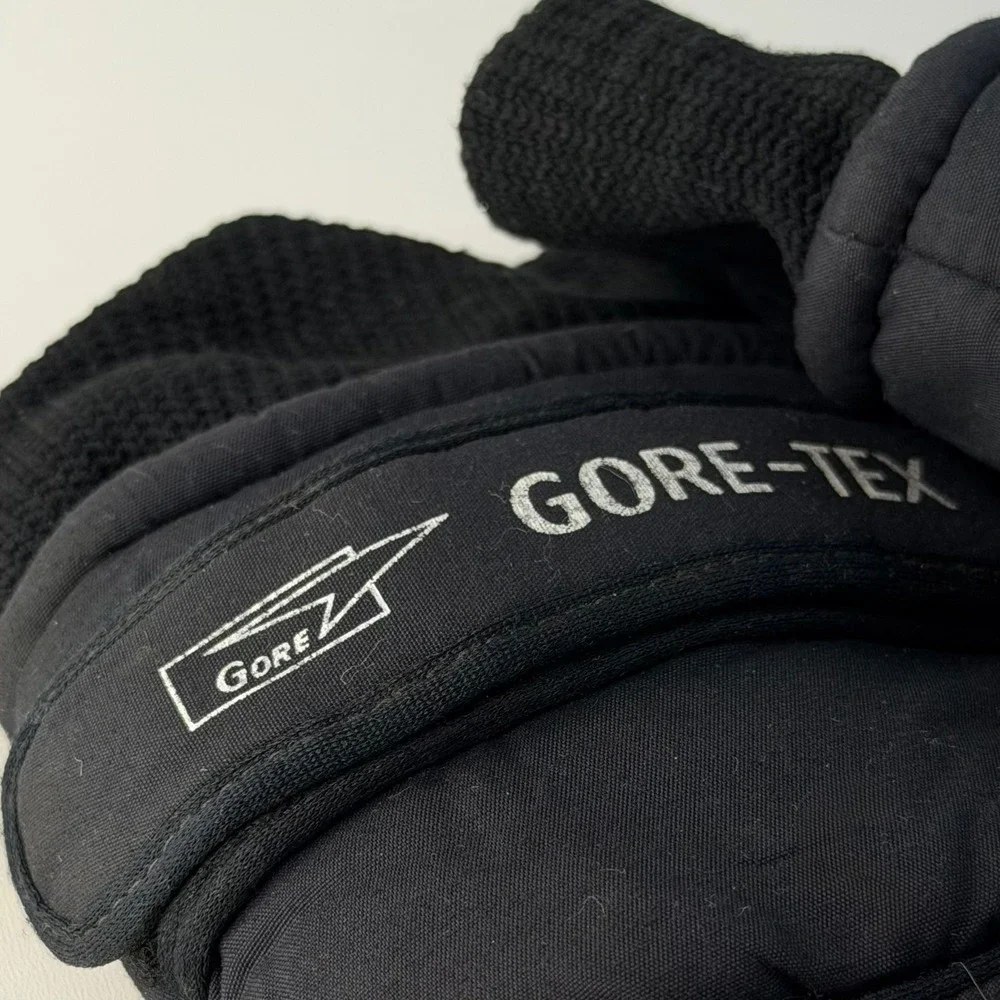 Olympia Gore-Tex Gloves Women Small Black Ski Snow Winter Vintage Insulated